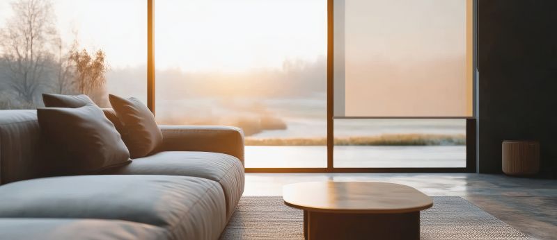 Automatic Drapes Installation detail