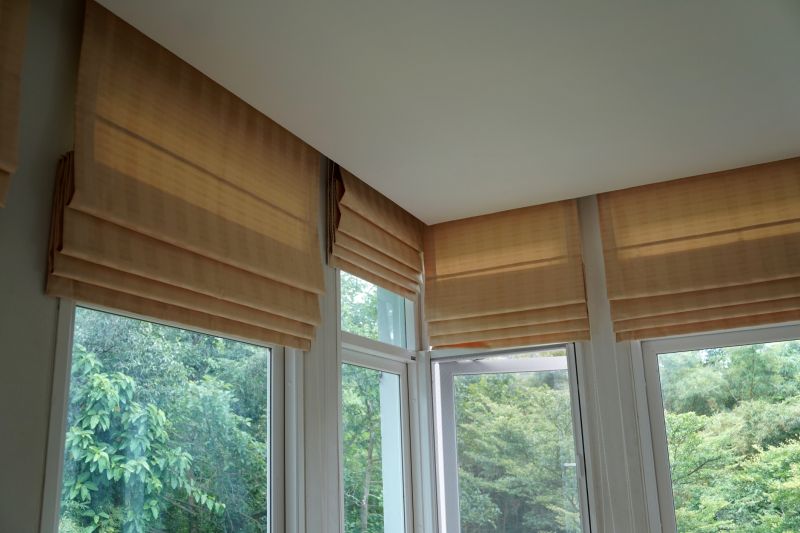 Roman Shades Installation detail