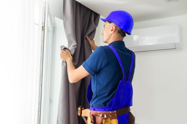 Window Curtain Installation